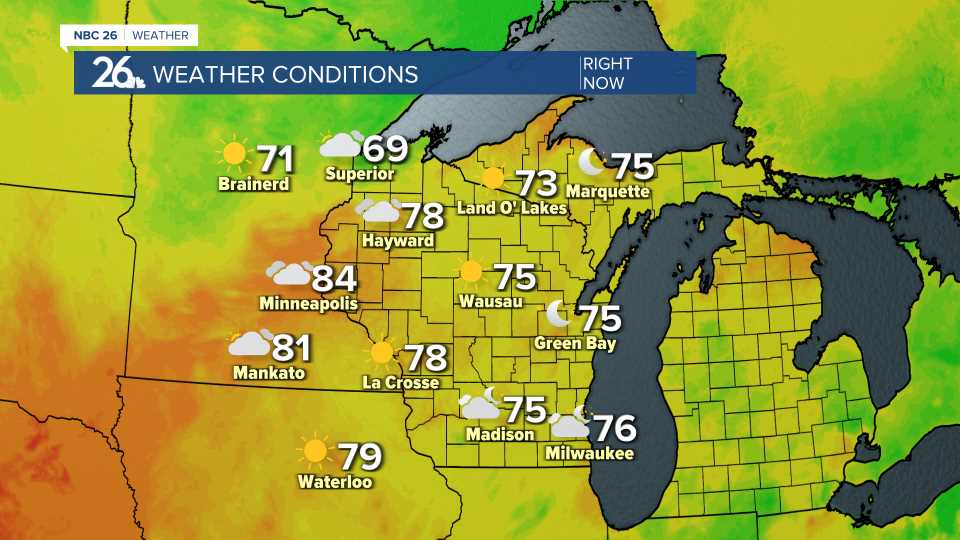 Statewide Temperatures and Weather Conditions